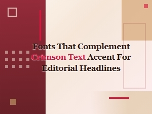 Crimson Text's Perfect Editorial Partners